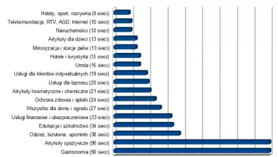 Ile jest sieci franczyzowych w Polsce