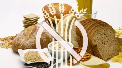 Słodkości bez glutenu - piekarnia z przekreślonym kłosem