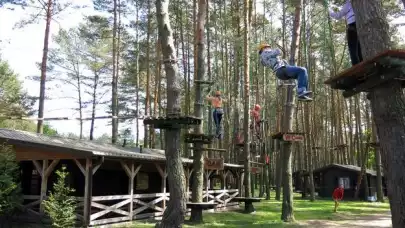 Park linowy pomysłem na biznes